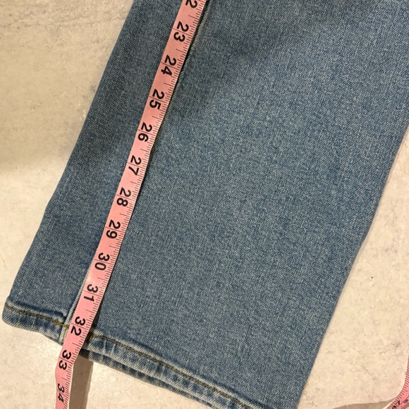 RE/DONE Originals || 70s Bootcut Jeans in Blazed Indigo Light Wash 26 - Picture 12 of 13